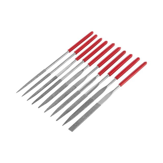 Набір алмазних надфілів Intertool 10 шт/. 140 мм (HT-3701)