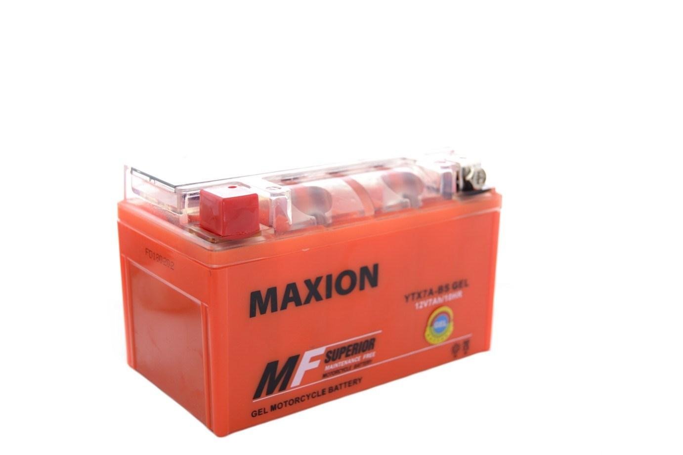Мото аккумулятор MAXION YTX 7Ah YTX7A-BS (29911) - фото 5
