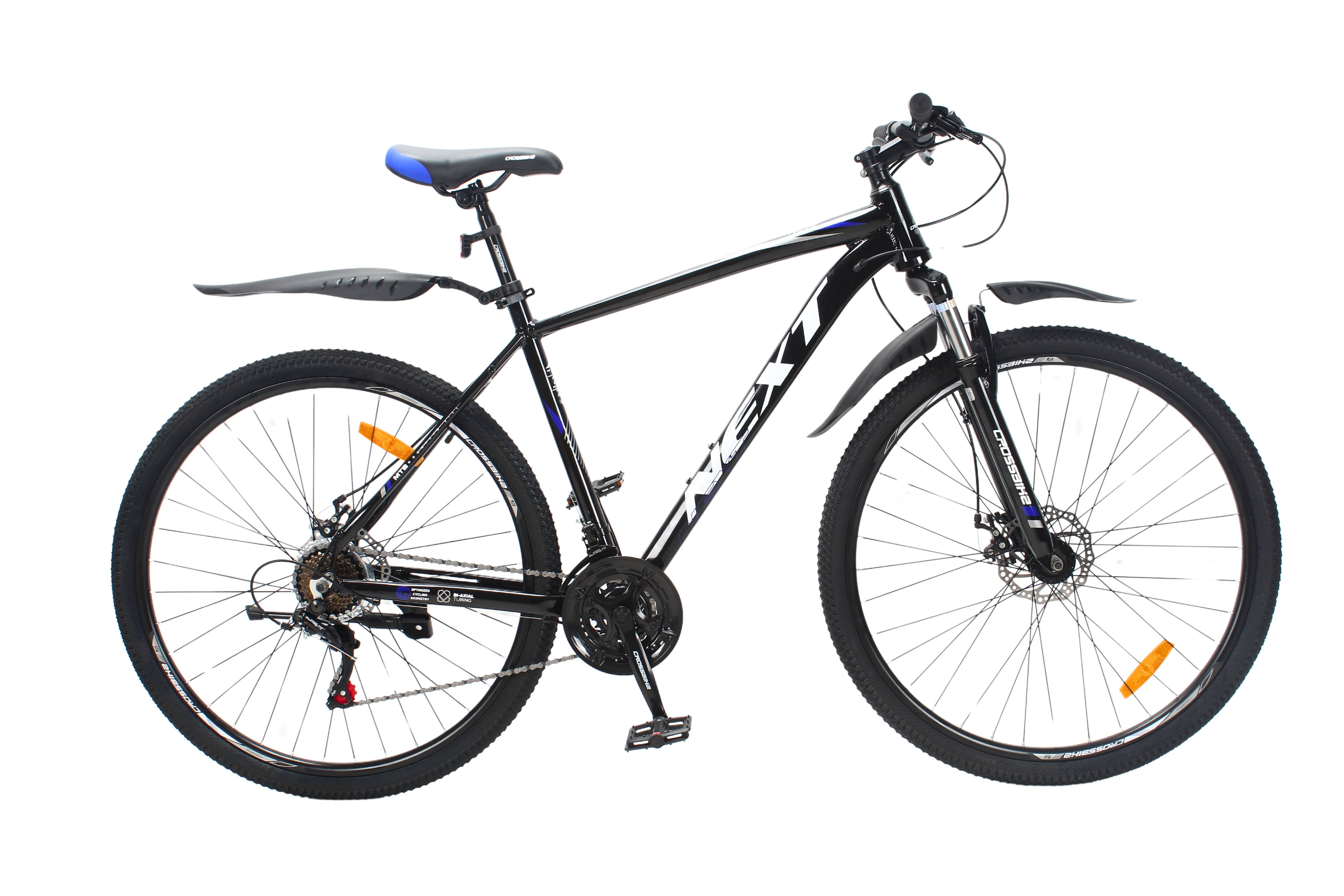 Велосипед Crossbike Next 2025 29" 20" Черно-синий