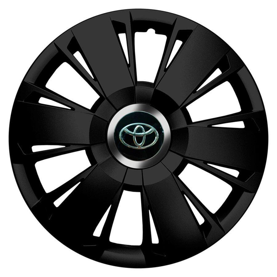 Комплект колпаков JAWOPLAST Sportivo R14 для Toyota 4 шт. Black (28434564)