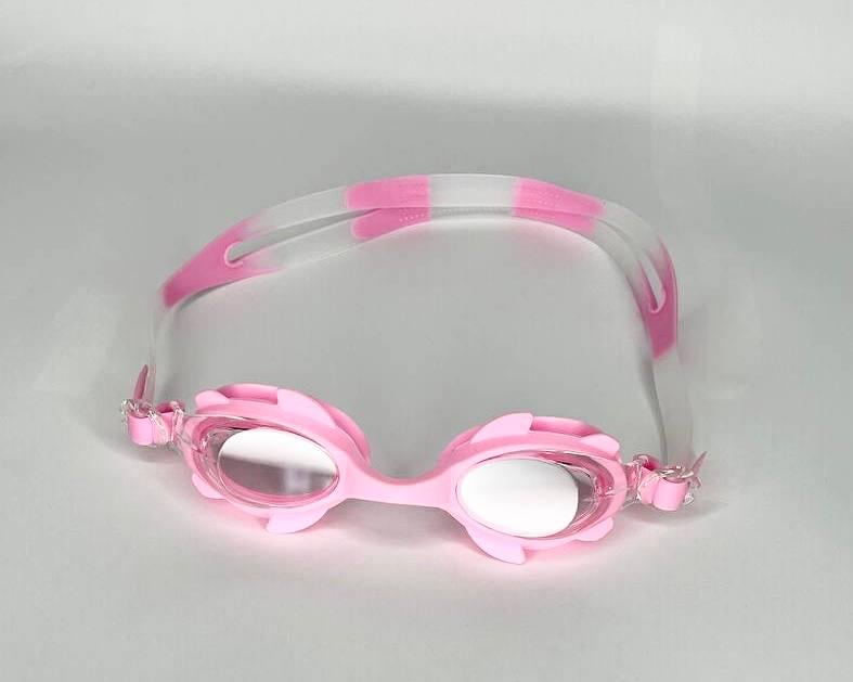 Очки для плавания детские с регулируемым ремешком (33025428)
