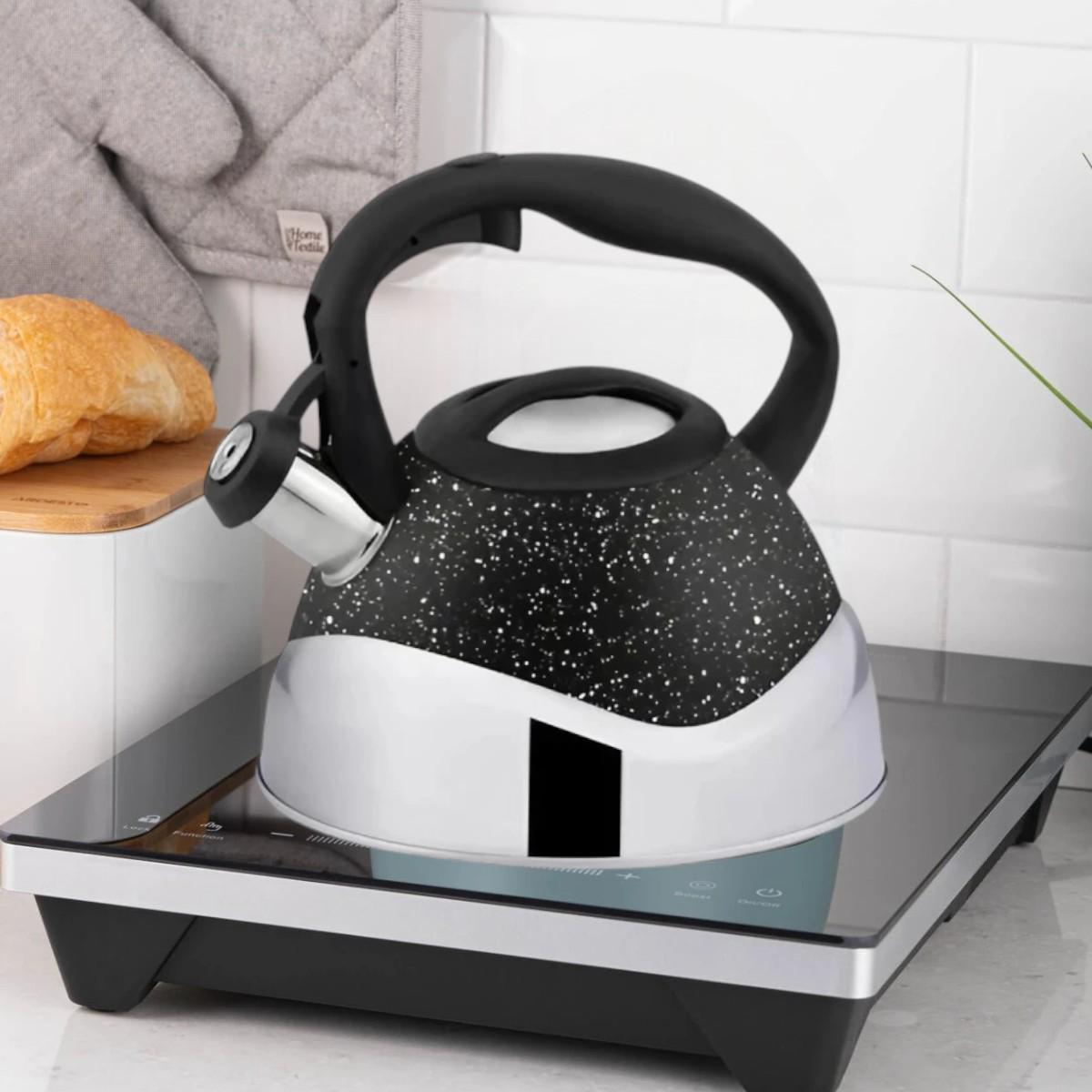 Чайник Styleberg со свистком 3 л (1385 A-WK) - фото 3 Чайник Styleberg со свистком 3 л (1385 A-WK) - фото 3