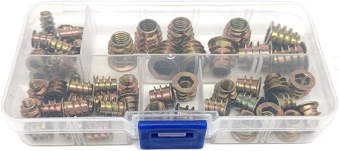 Гайки/муфти меблеві M4/M5/M6/M8 DIN 7965 Spec 55 шт. (SP-0678055)