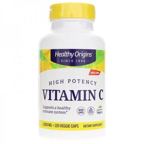 ᐉ Витамин C Healthy Origins Vitamin C 1000 мг 120 Veg Caps (HOG-15225)