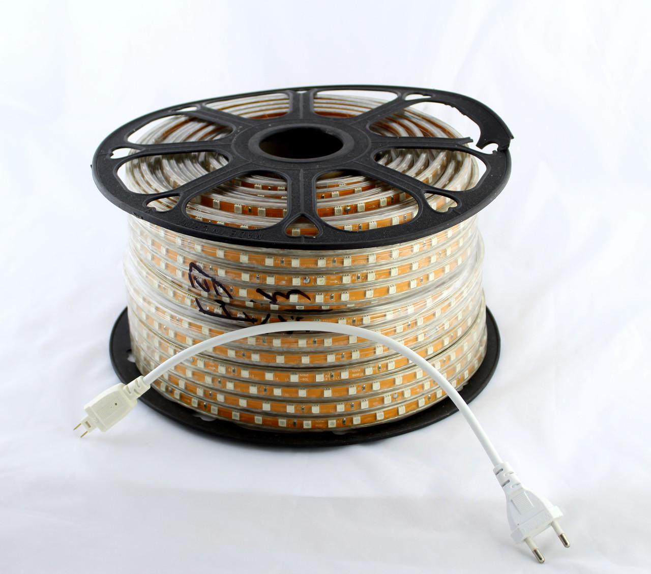 Светодиодная лента 220V-5050-R 100 м Красный (lp-78280_1784)