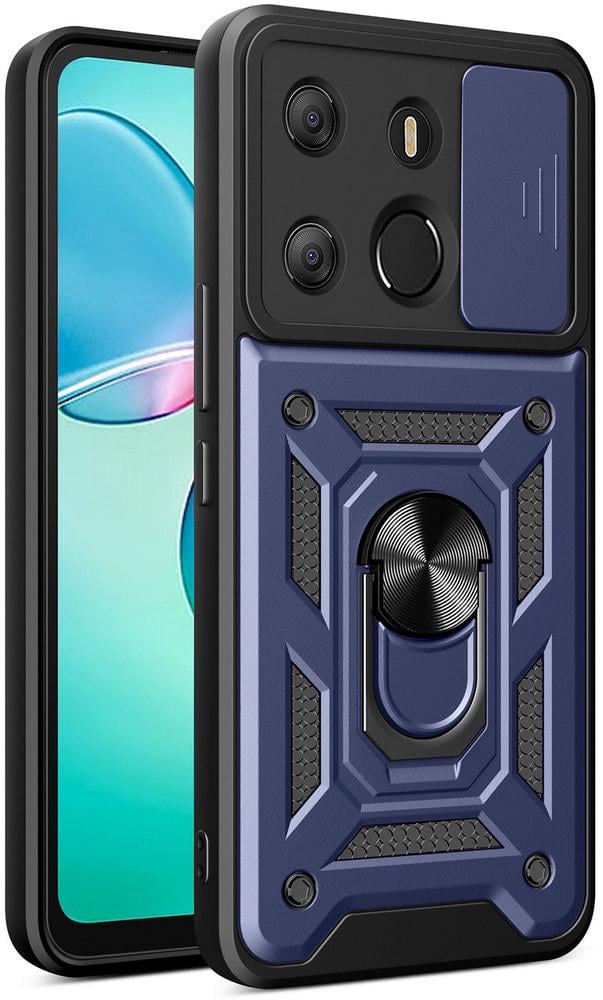 Чехол с защитой камеры 3DGuard Tecno Spark GO 2023 Blue (33872-28)
