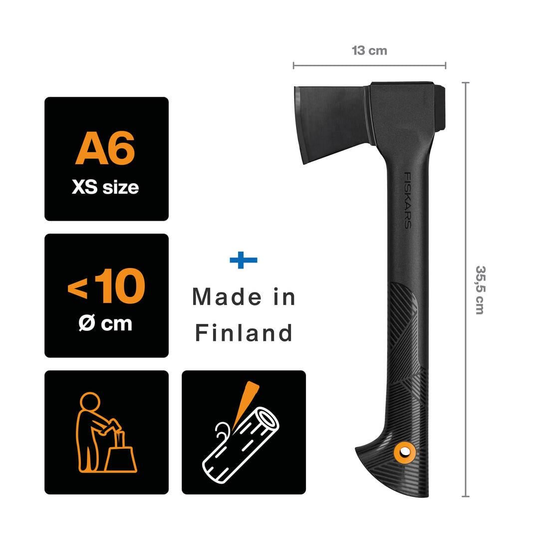 Топор универсальный Fiskars Solid A6 (1052046) - фото 2