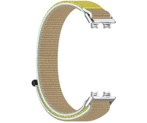 Ремешок Epik Nylon для смарт-часов Huawei Band 8/Band 9 Светло-коричневый