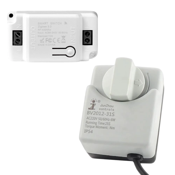 Комплект від потопу на трубу DN15 1/2" нормально відкритий (WH00662)