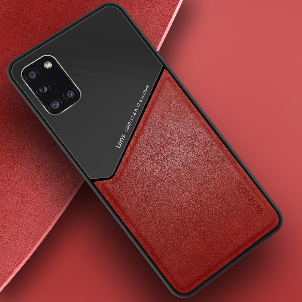 Комбинированный чехол Generous на Samsung Galaxy A31 A315 Red (20008-2D)
