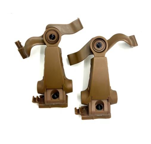 Кріплення чебурашки Earmor M16A для навушників Earmor M31 та Earmor M32 Plus на шолом Койот