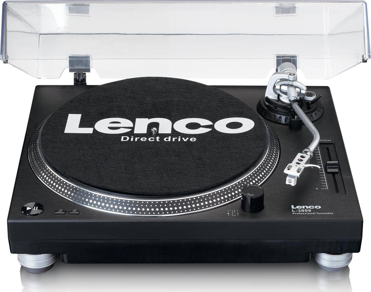 Програвач вінілових дисків Lenco L-3809 Black (351872) Програвач вінілових дисків Lenco L-3809 Black (351872)