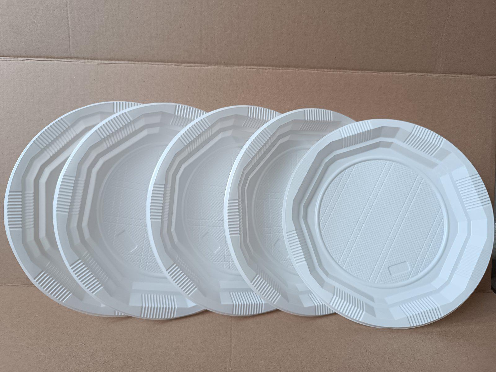 Тарілка D205 ПС 50 шт. уп. Білий - фото 3 Тарілка D205 ПС 50 шт. уп. Білий - фото 3