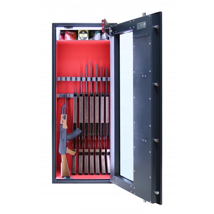Сейф оружейный GD.640.ET Glass с ударопрочным стеклом (10842473)