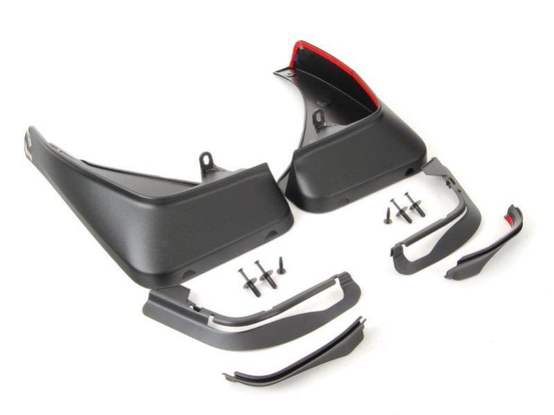 Брызговики автомобильные передние для BMW X5 F15 2013- резиновые Черный (82162302402)