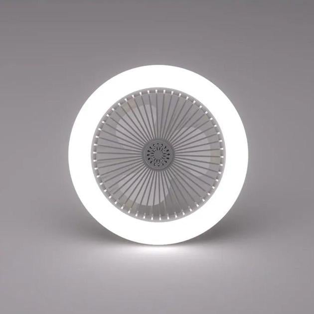 Лампа-вентилятор LED светодиодная и пультом дистанционного управления (AD-2261)