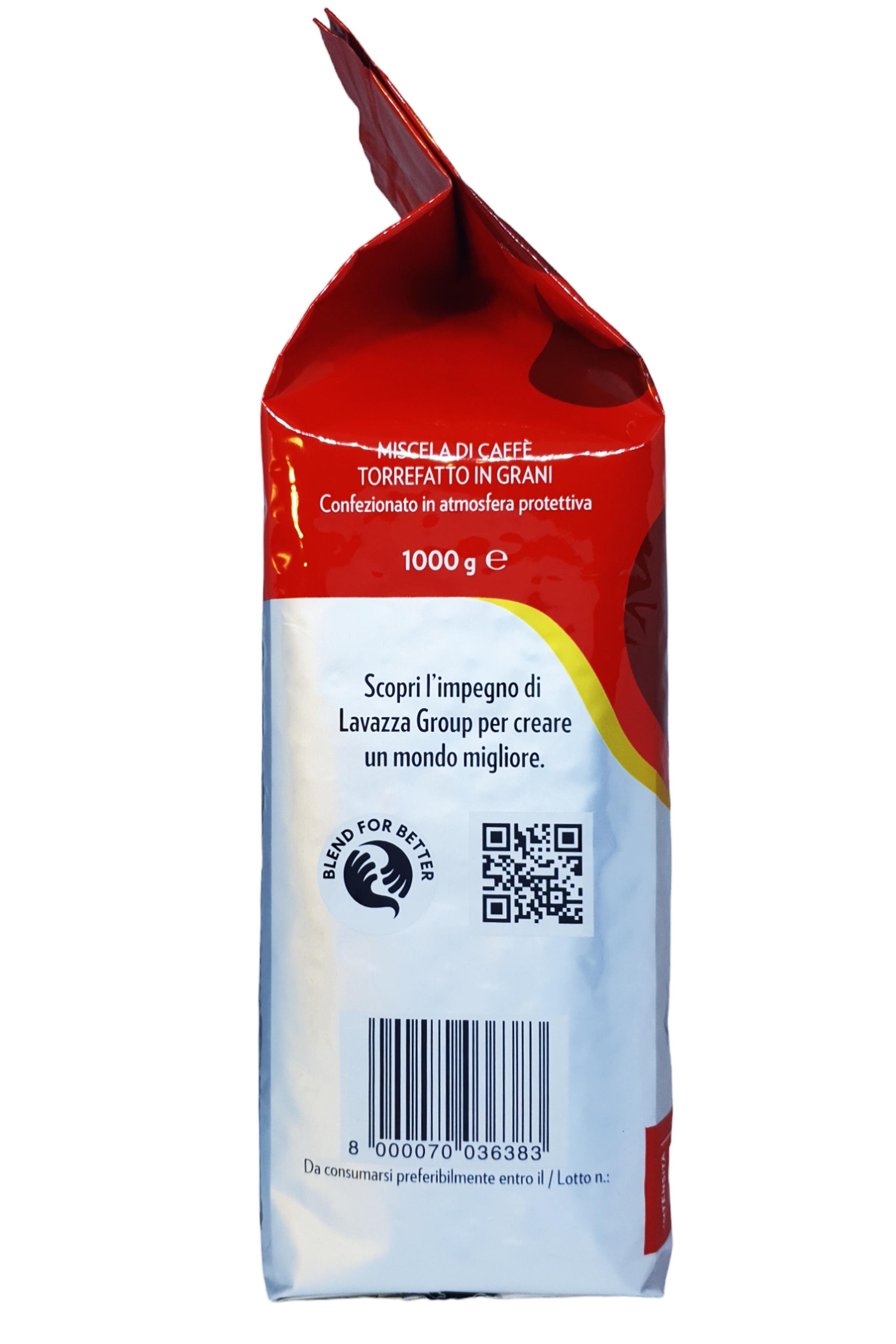 Кофе Lavazza Qualita Rossa зерновой 1 кг (51) - фото 6 Кофе Lavazza Qualita Rossa зерновой 1 кг (51) - фото 6