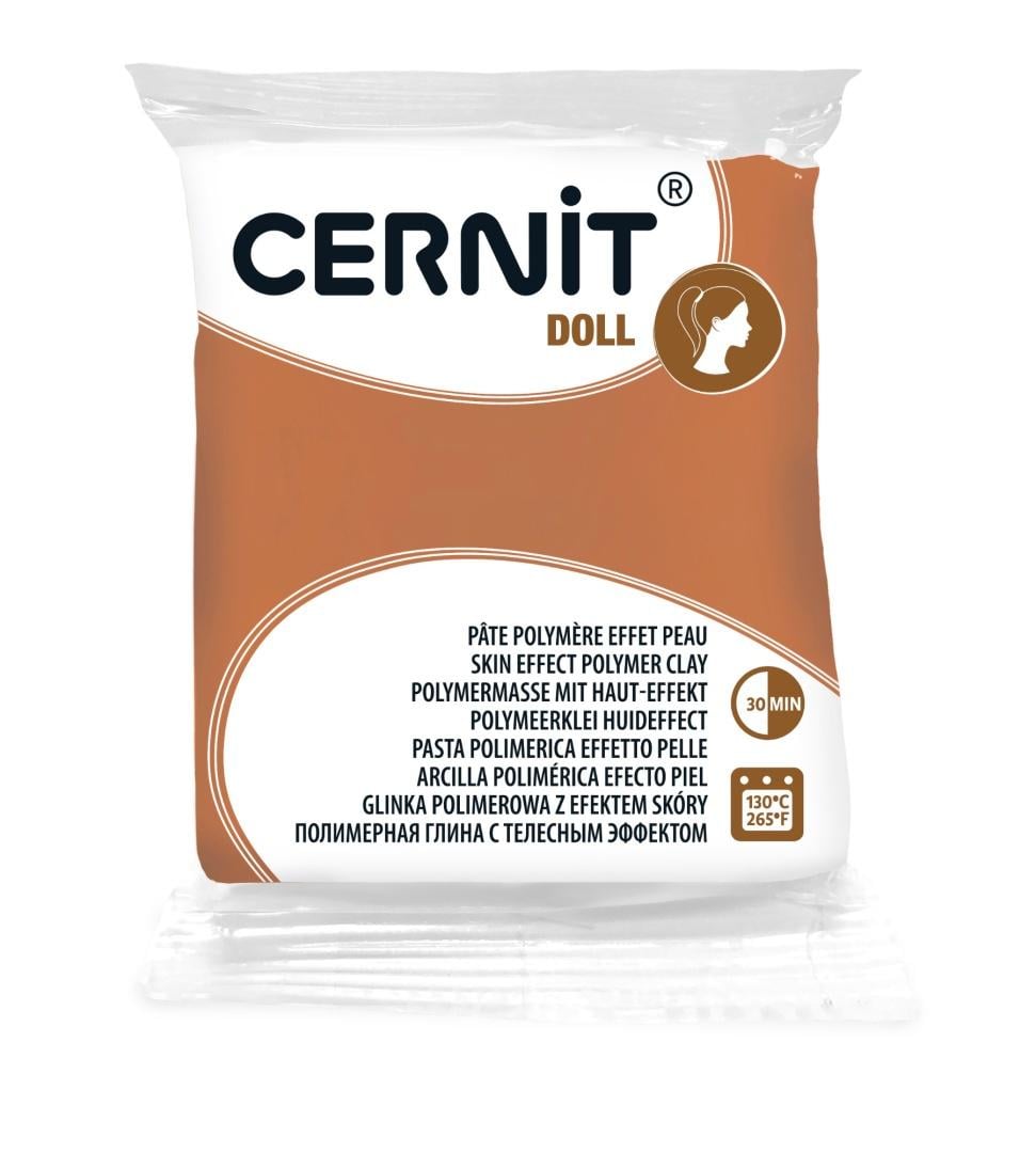 Глина полимерная Cernit Doll Collection 56 г Карамель (CE0950056807C)