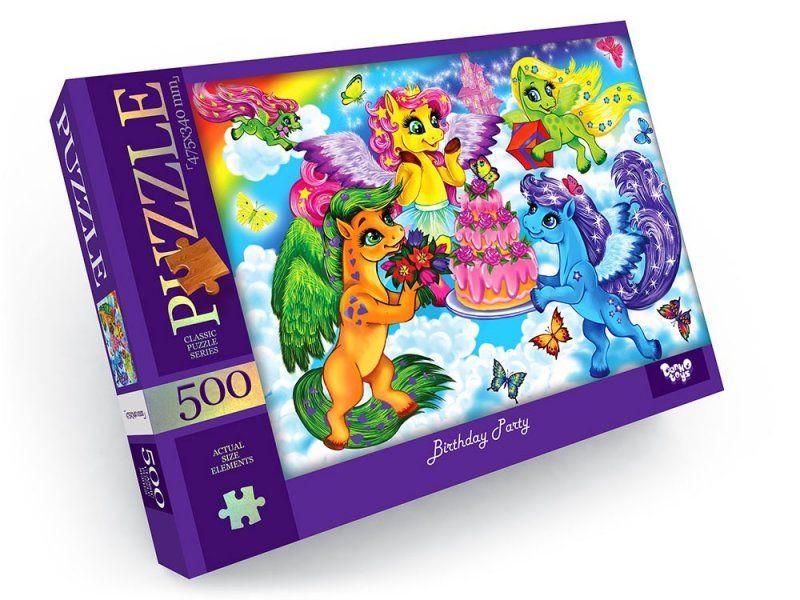 Пазли Danko Toys День народження поні C500-13-01-12 500 ел.