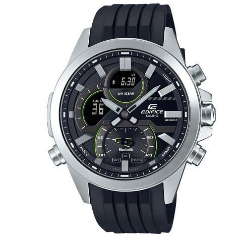 Наручные часы Casio ECB-30P-1AEF кварцевые D 52 мм (11781631)