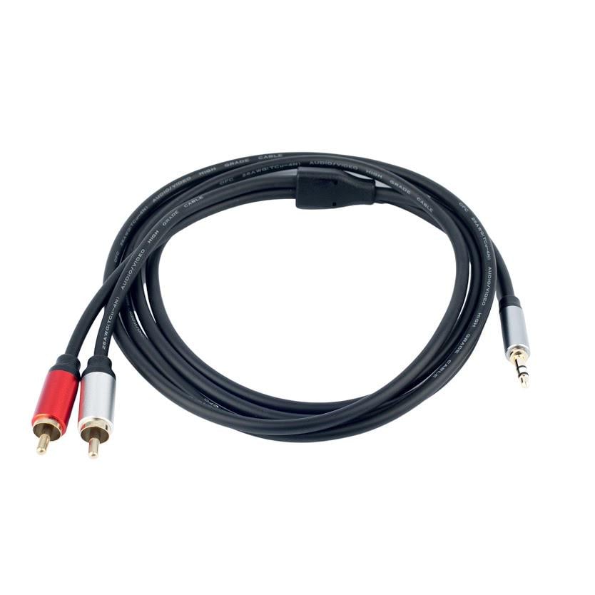 Кабель ProfCable1-500 3.5mm Stereo Plug - 2xRCA Plugs 5 м (KH011)