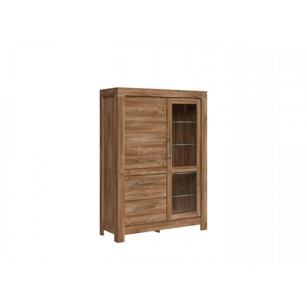 Вітрина для кабінету Gerbor Герман 1W2S з ДСП дводверна 1150х420х1200 мм Дуб стірлінг (5602) Вітрина для кабінету Gerbor Герман 1W2S з ДСП дводверна 1150х420х1200 мм Дуб стірлінг (5602)