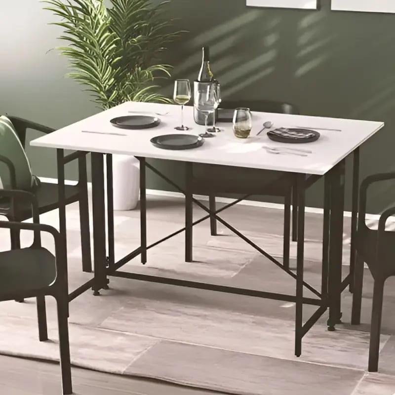 Стіл-книга трансформер Ferrum-decor Оріон 3 метал/ДСП 16 мм 750x1150x880 мм Чорний/Білий (FRD-105081) Стіл-книга трансформер Ferrum-decor Оріон 3 метал/ДСП 16 мм 750x1150x880 мм Чорний/Білий (FRD-105081)