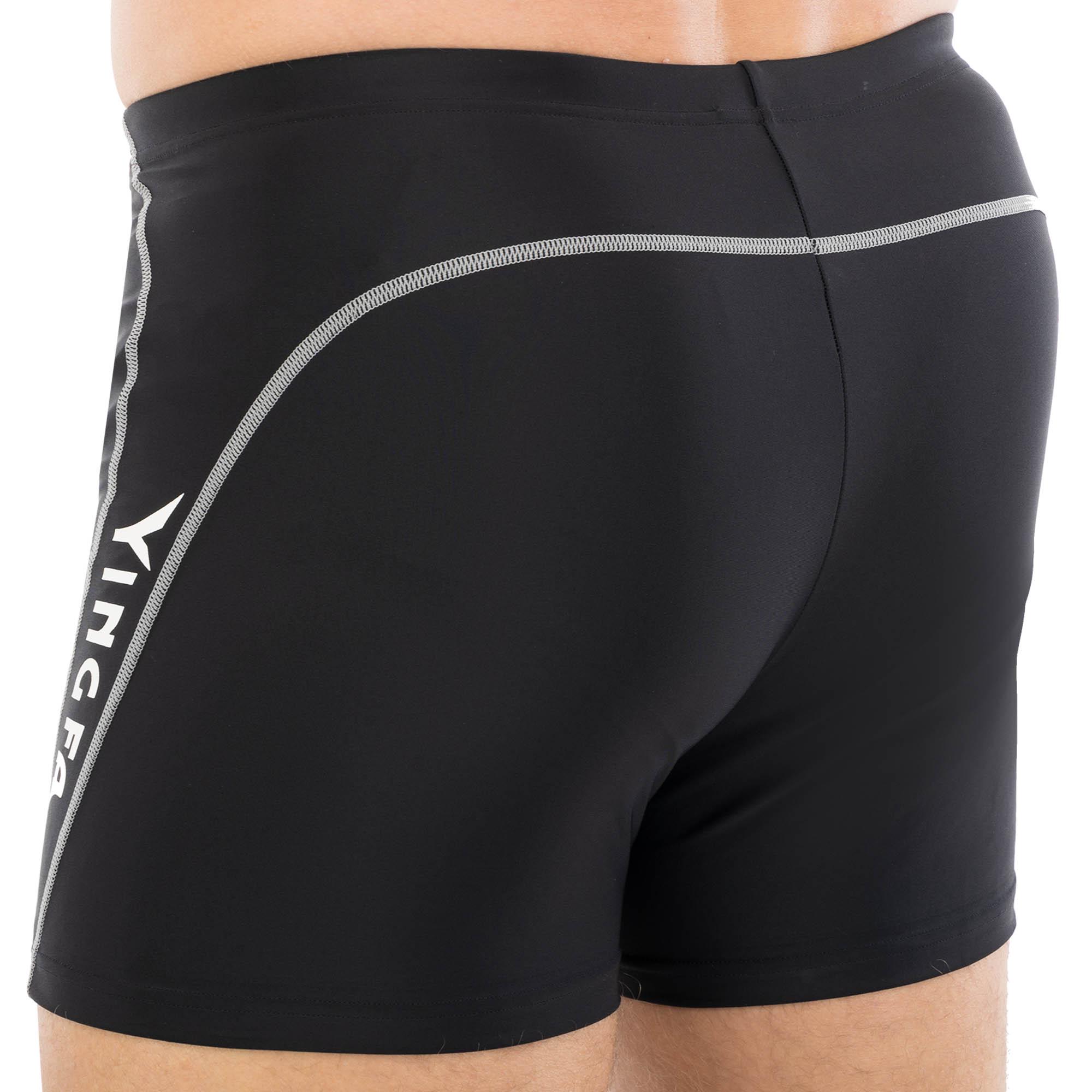 Плавки боксеры мужские для плавания YINGFA 24T858 L Черный (24T858_Черный_L_(160-165см) - фото 5