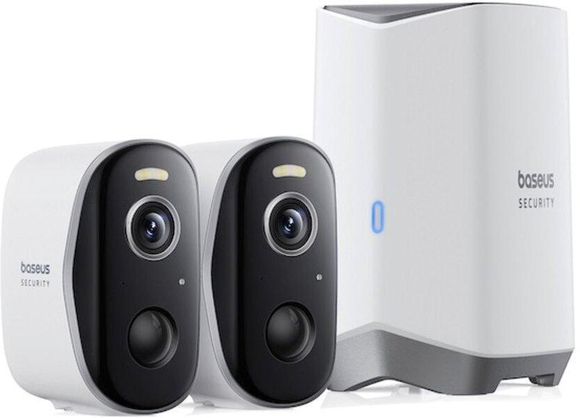 Набір бездротових камер відеоспостереження BASEUS Security N1 Plus Outdoor 2 шт. (S0TY002132)