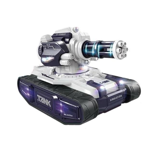 Танк на радиоуправлении Tank пульт 2,4 GHz аккумулятор 3,7 V стреляет орбизами/генерирует пар/со звуковыми эффектами Multicolor (156493) Танк на радиоуправлении Tank пульт 2,4 GHz аккумулятор 3,7 V стреляет орбизами/генерирует пар/со звуковыми эффектами Multicolor (156493)