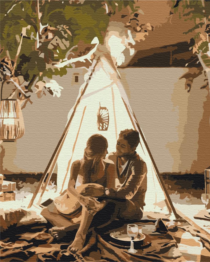 Картина по номерам Brushme Уют для двух 40x50 см (BS52613)