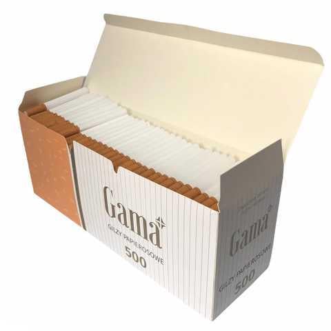 Гильзы для набивки сигарет Gama 500 шт (21785606) - фото 2 Гильзы для набивки сигарет Gama 500 шт (21785606) - фото 2