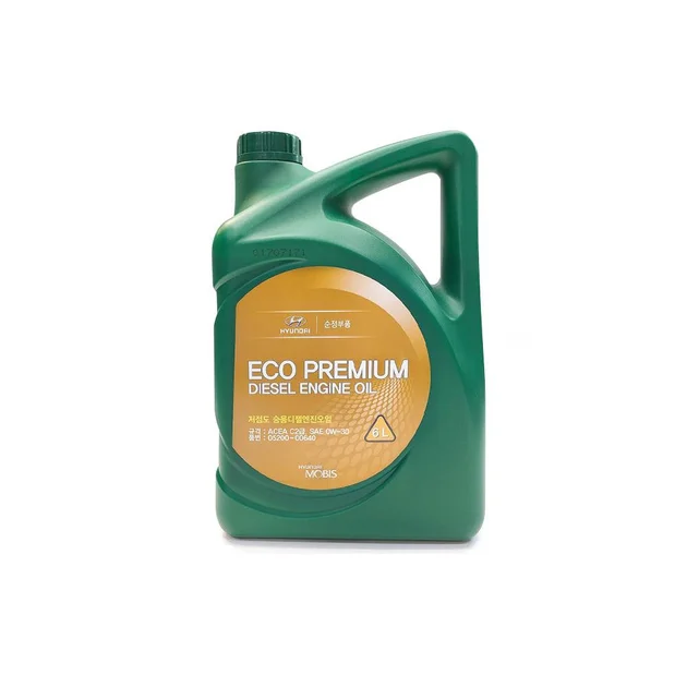Моторное масло Hyundai Eco Premium Diesel 0W-30 6 л (0520000640)