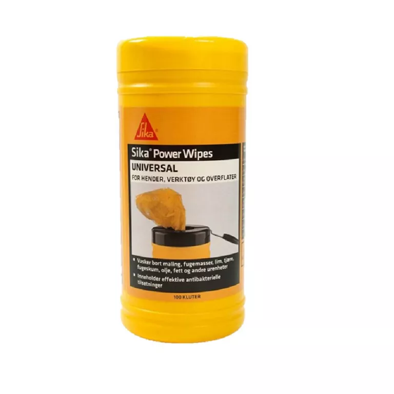 Салфетки Sika Power Wipes для чистки рук и инструментов