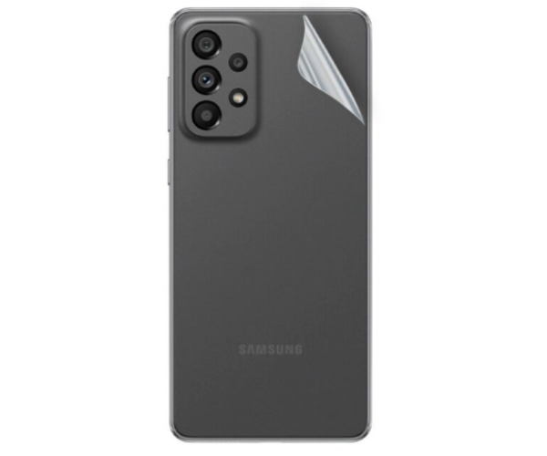 Противоударная гидрогелевая пленка Hydrogel Film для Samsung Galaxy A73 5G на заднюю панель, Transparent