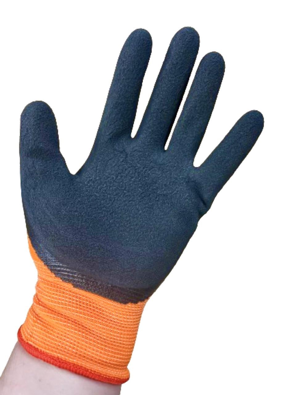 Перчатки Jurav Lugolaf пена мягкая р. 9 12 пар/уп. Оранжевый