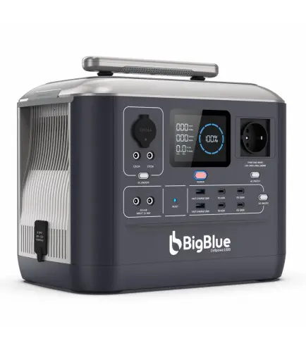 Зарядна станція BigBlue CP1000 LiFePO4 портативна 1000W/1075 Вт/год - фото 7