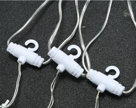 Гірлянда штора роса від USB на гачках 300 LED Білий теплий (3009) - фото 3 Гірлянда штора роса від USB на гачках 300 LED Білий теплий (3009) - фото 3