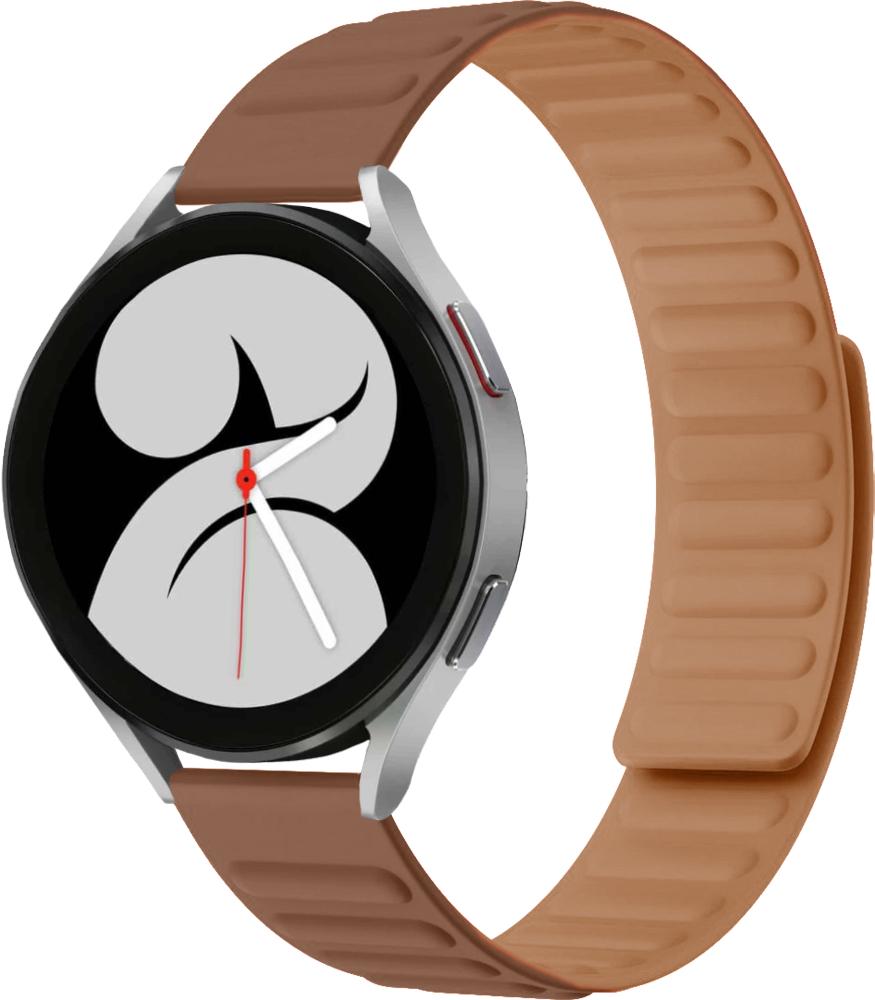 Ремешок Magneter для Galaxy Watch 4 40 мм Brown (26614-30)