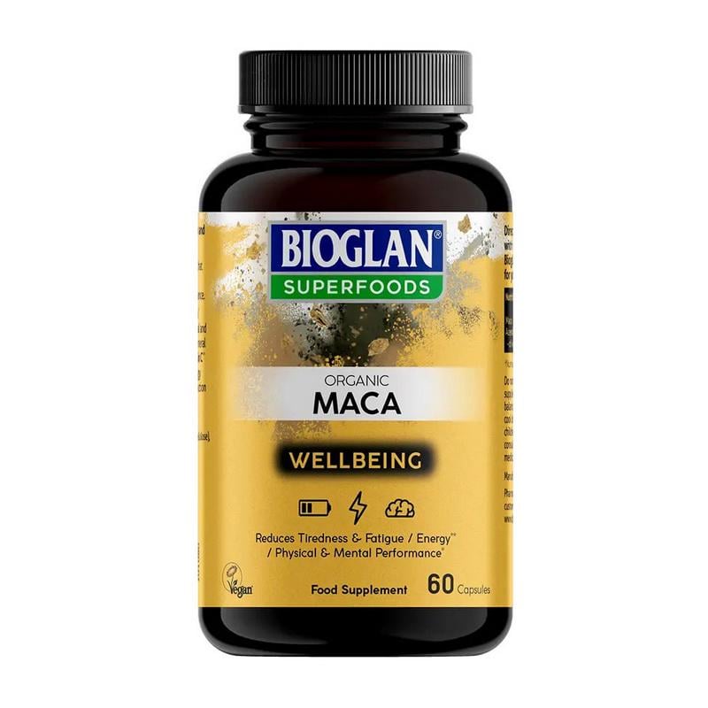 Мака перуанская органическая Bioglan Superfoods Organic Maca 60 капс.