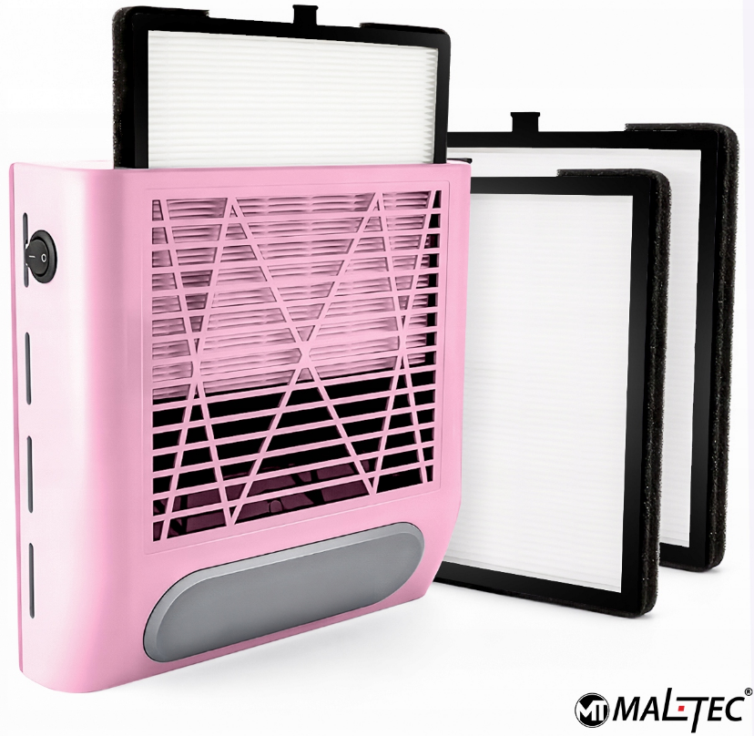 Витяжка для манікюру Maltec 80 Вт Рожево-пурпуровий (2007050279) - фото 6 Витяжка для манікюру Maltec 80 Вт Рожево-пурпуровий (2007050279) - фото 6