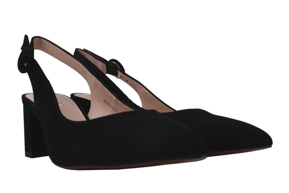 Туфли женские Anemone из замши р. 37 Черный (110-20DT)