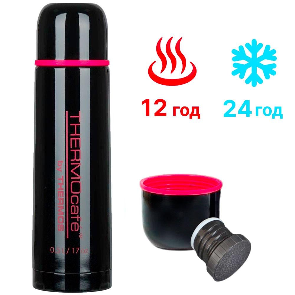 Термос Thermos THERMOcafe Classique 0,5 л Чорний (055055) - фото 6