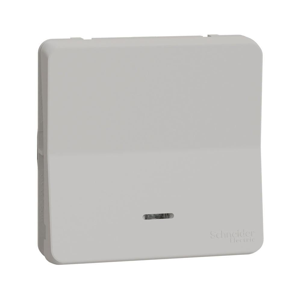 Механизм кнопочного выключателя Schneider Electric Mureva Styl с подсветкой IP55 Белый (MUR39127) Механизм кнопочного выключателя Schneider Electric Mureva Styl с подсветкой IP55 Белый (MUR39127)