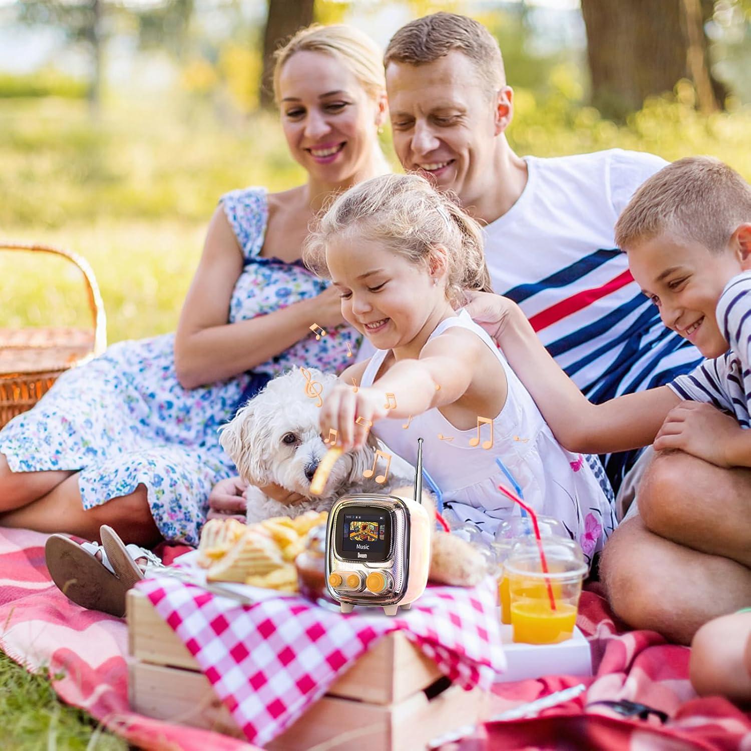 Портативна колонка Divoom Tiivoo-2 FM-радіо/будильником та мультимедійними функціями Бежевий (25812504) - фото 5 Портативна колонка Divoom Tiivoo-2 FM-радіо/будильником та мультимедійними функціями Бежевий (25812504) - фото 5