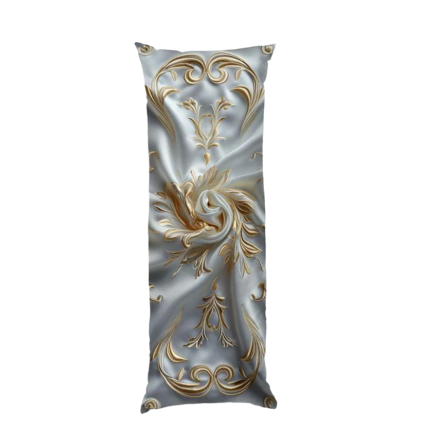 Подушка дакимакура Gold patterns габардин 150х50 см (113817-3)