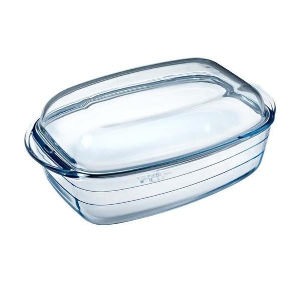 Каструля прямокутна для запікання O Cuisine PYREX 4,3 л/2,2 л кришка (466AC00/1643) - фото 3