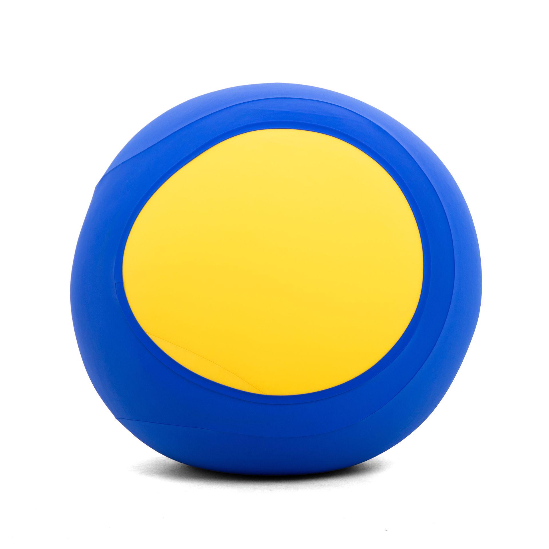 Кресло эластичное SanchoBAG Yogi-bo Standart Flexible 90x90 см Blue-Yellow (yogi-1000-3-90cm)