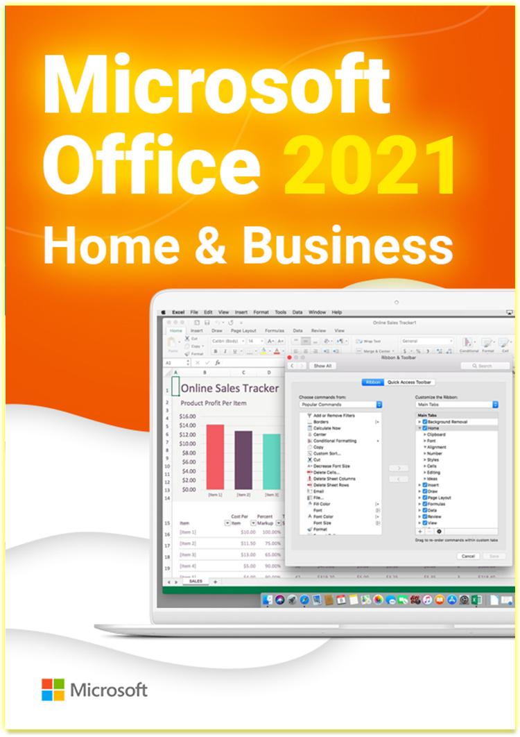 ᐉ Программное обеспечение Office 2021 для дома и бизнеса электронная  лицензия для 1 ПК всех языках (T5D-03484) • Купить в Киеве, Украине •  Лучшая цена в Эпицентр