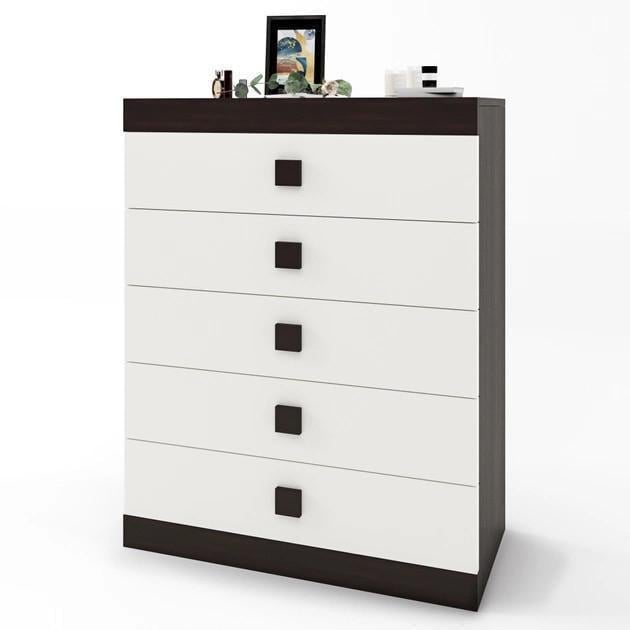 Комод Эверест Соната-2 800х380х1010 мм Венге/Белый (ЕВ20143)